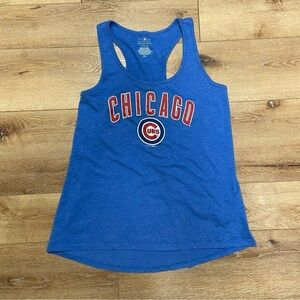 MLB Chicago Cubs Tank Top Blue Large Baseball